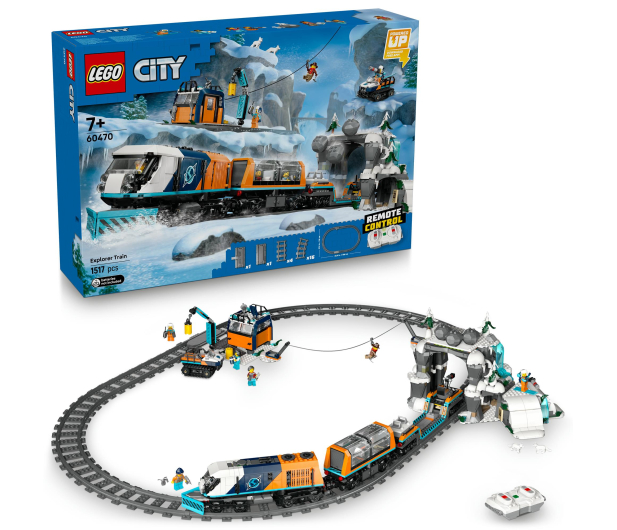 LEGO City 60470 Ekspres polarny arktycznych odkrywców - 1331645 - zdjęcie 2